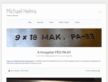 Tablet Screenshot of mikehelms.org